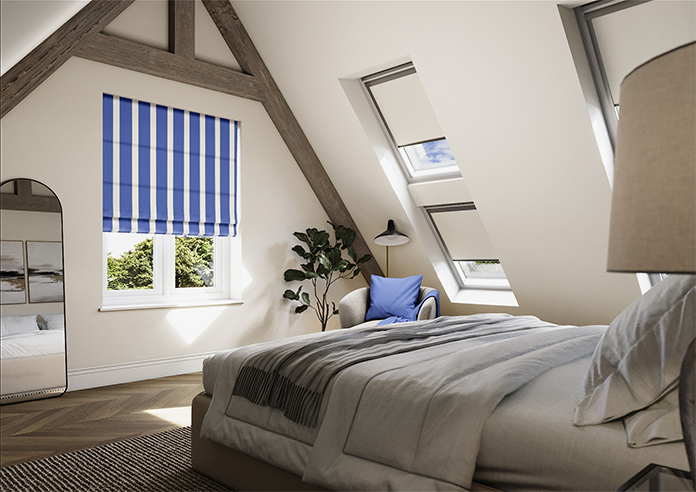 The British Stripe Co. Henry, Bristol No.2 - Twist&Fit Roman Blind - Image 7